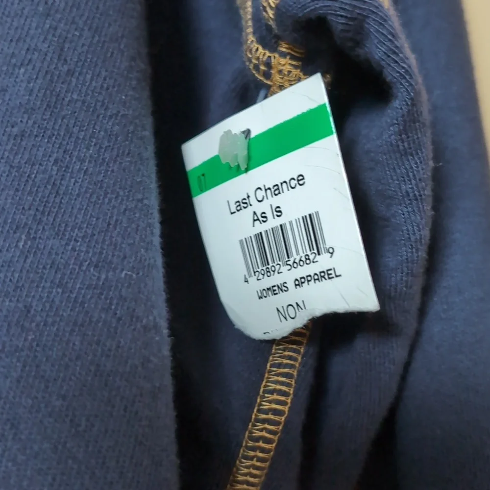 NWT The Great College Mountain Resort Sweatshirt Stargazer Blue 0 XS - Picture 8 of 11